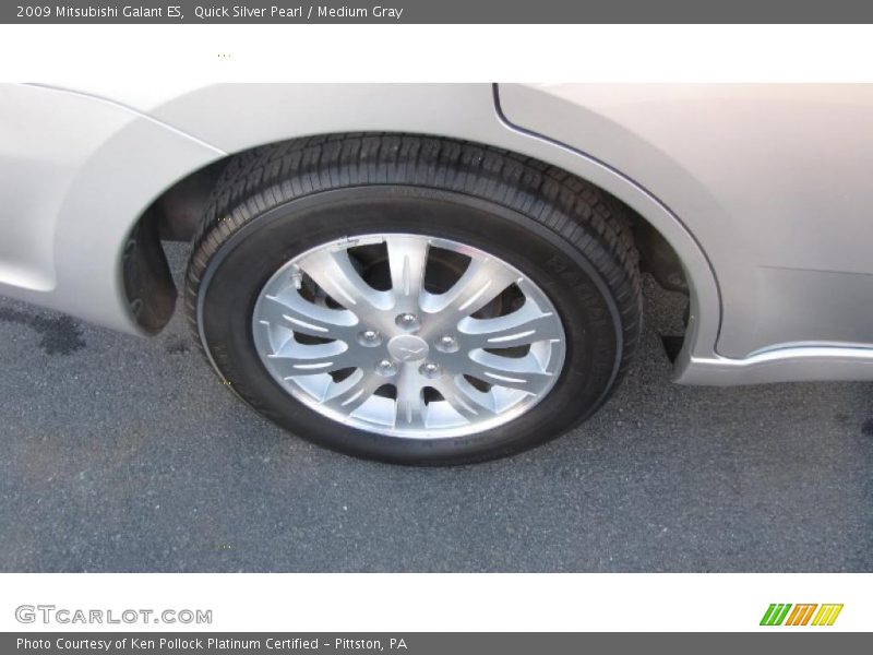 Quick Silver Pearl / Medium Gray 2009 Mitsubishi Galant ES