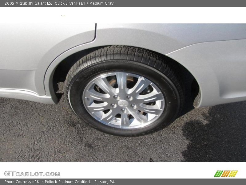 Quick Silver Pearl / Medium Gray 2009 Mitsubishi Galant ES