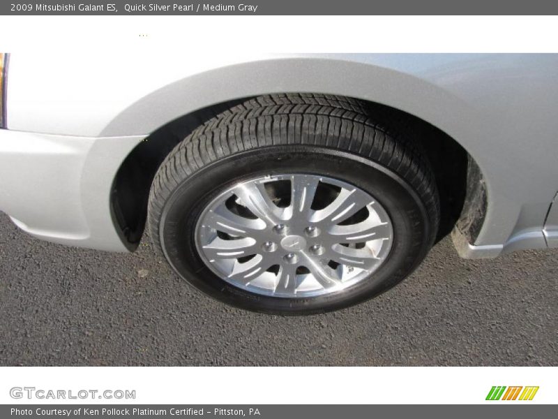 Quick Silver Pearl / Medium Gray 2009 Mitsubishi Galant ES