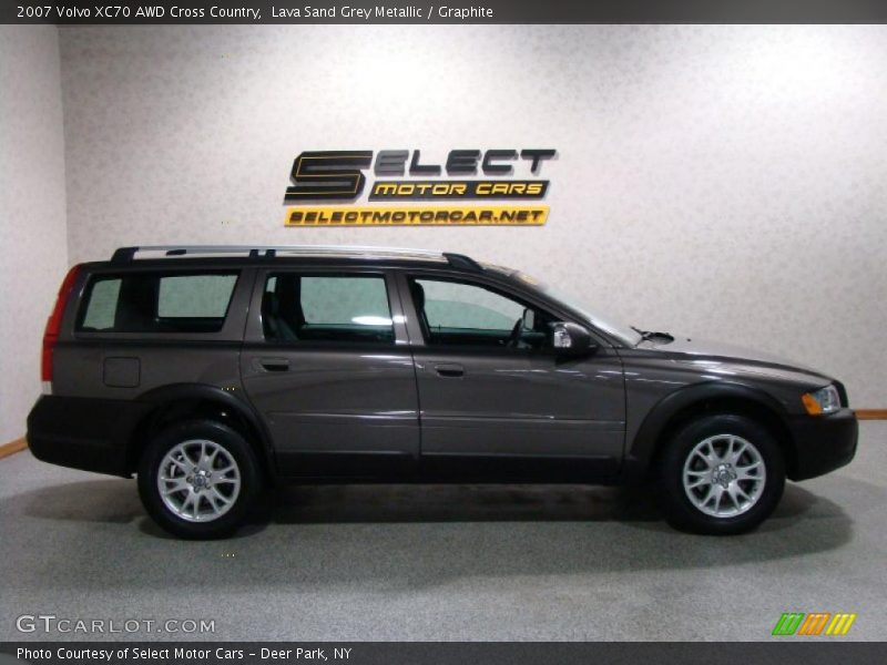 Lava Sand Grey Metallic / Graphite 2007 Volvo XC70 AWD Cross Country