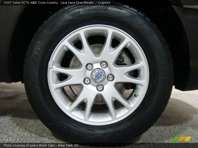 Lava Sand Grey Metallic / Graphite 2007 Volvo XC70 AWD Cross Country