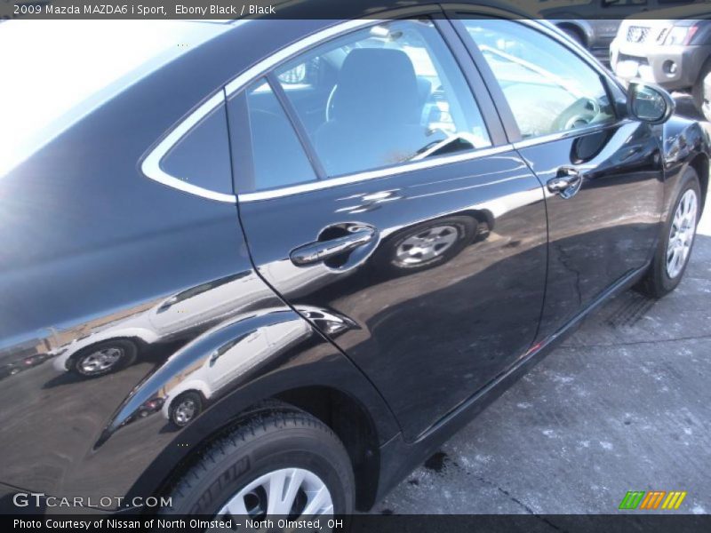Ebony Black / Black 2009 Mazda MAZDA6 i Sport