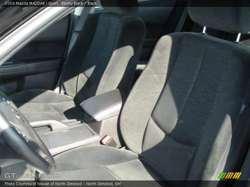 Ebony Black / Black 2009 Mazda MAZDA6 i Sport