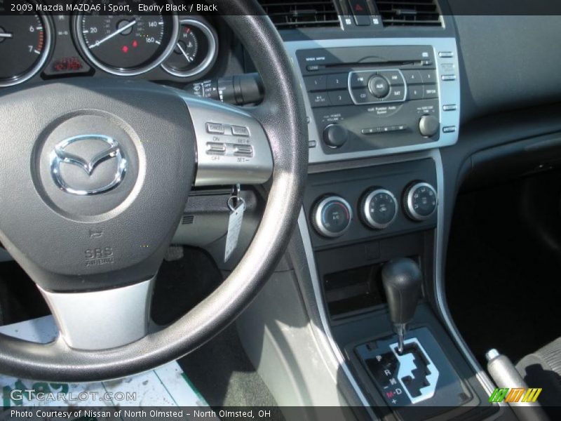 Ebony Black / Black 2009 Mazda MAZDA6 i Sport