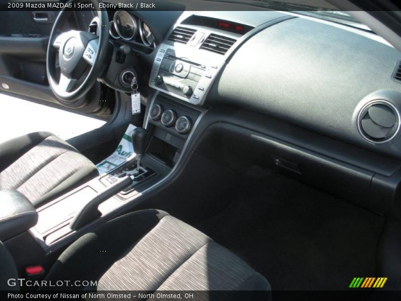 Ebony Black / Black 2009 Mazda MAZDA6 i Sport