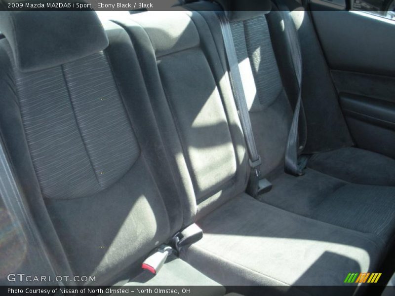 Ebony Black / Black 2009 Mazda MAZDA6 i Sport