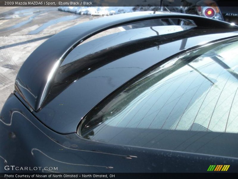 Ebony Black / Black 2009 Mazda MAZDA6 i Sport