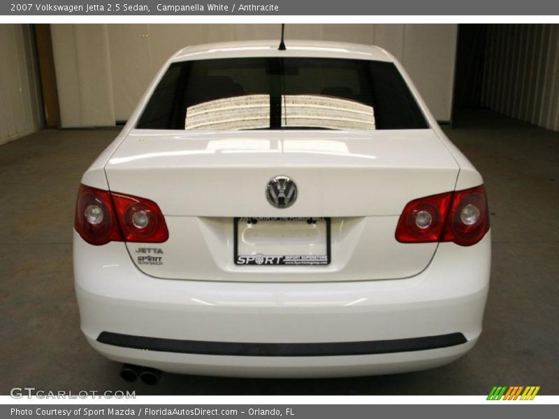 Campanella White / Anthracite 2007 Volkswagen Jetta 2.5 Sedan