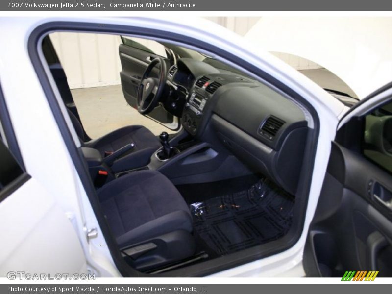 Campanella White / Anthracite 2007 Volkswagen Jetta 2.5 Sedan