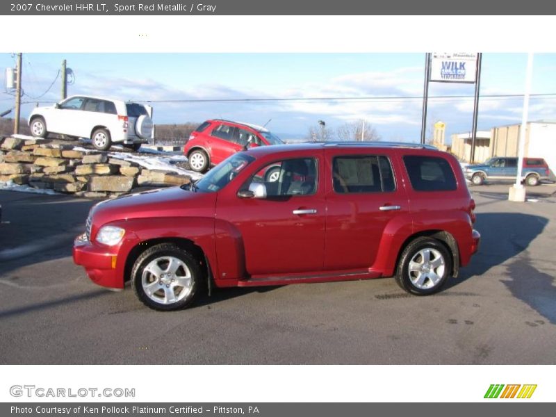 Sport Red Metallic / Gray 2007 Chevrolet HHR LT