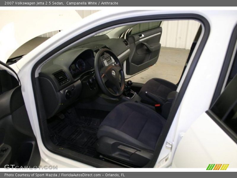 Campanella White / Anthracite 2007 Volkswagen Jetta 2.5 Sedan