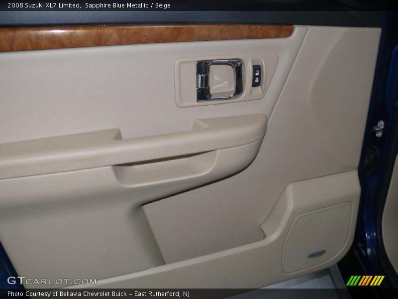 Sapphire Blue Metallic / Beige 2008 Suzuki XL7 Limited