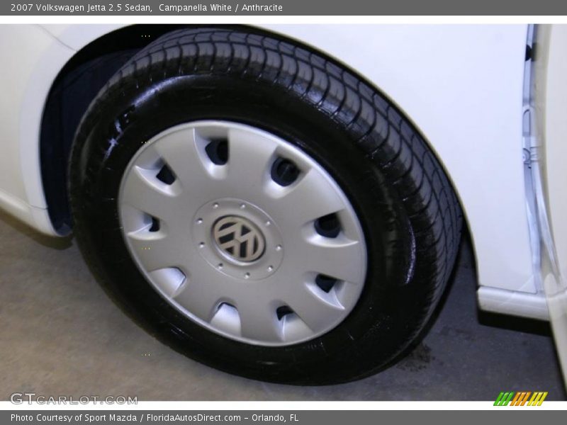 Campanella White / Anthracite 2007 Volkswagen Jetta 2.5 Sedan