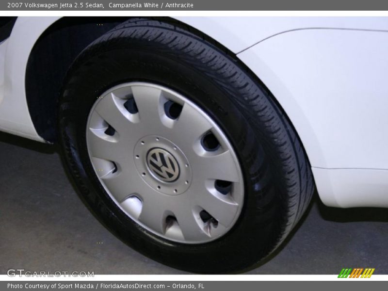 Campanella White / Anthracite 2007 Volkswagen Jetta 2.5 Sedan