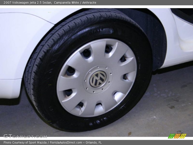 Campanella White / Anthracite 2007 Volkswagen Jetta 2.5 Sedan