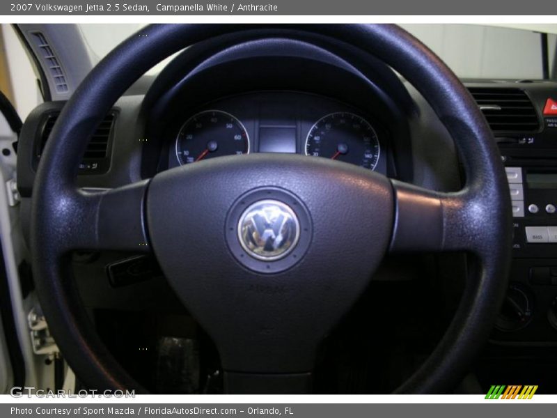 Campanella White / Anthracite 2007 Volkswagen Jetta 2.5 Sedan