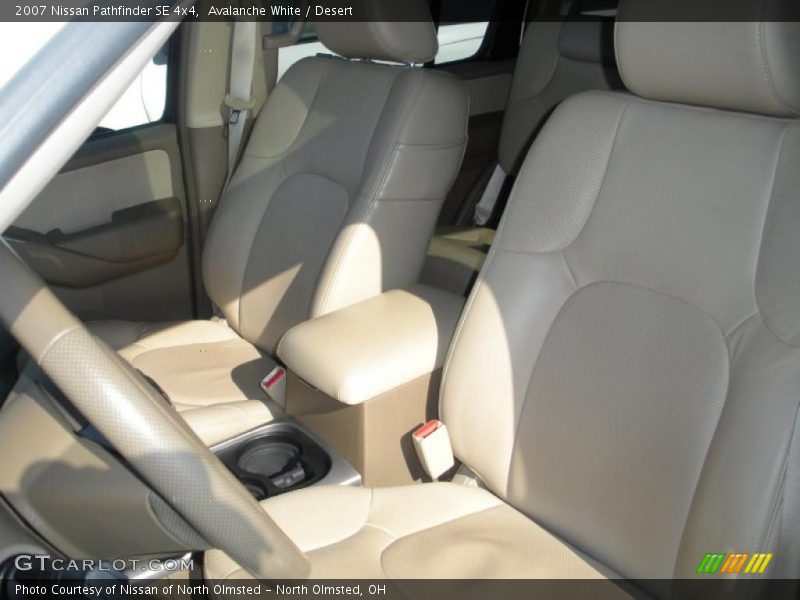Avalanche White / Desert 2007 Nissan Pathfinder SE 4x4
