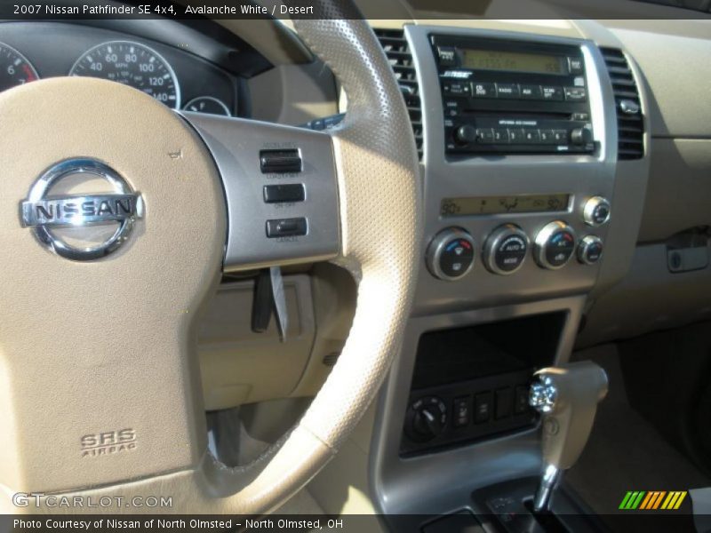 Avalanche White / Desert 2007 Nissan Pathfinder SE 4x4