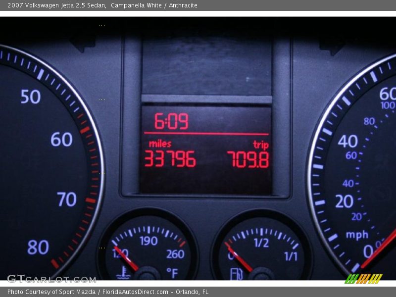 Campanella White / Anthracite 2007 Volkswagen Jetta 2.5 Sedan