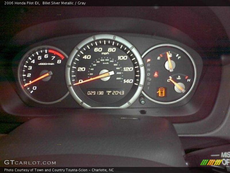 Billet Silver Metallic / Gray 2006 Honda Pilot EX
