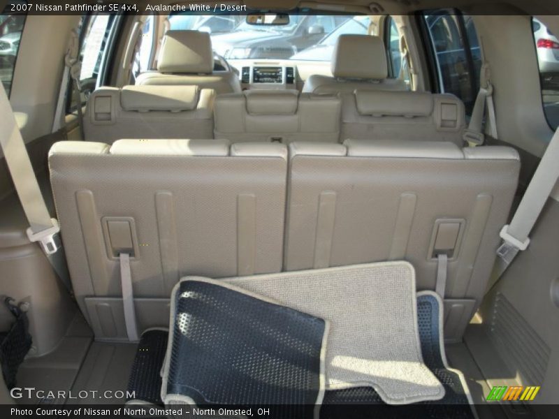 Avalanche White / Desert 2007 Nissan Pathfinder SE 4x4