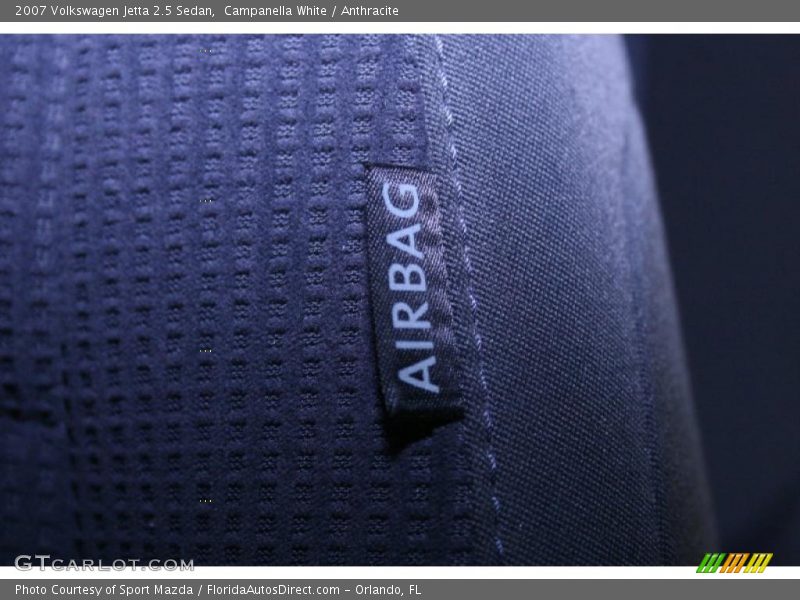 Campanella White / Anthracite 2007 Volkswagen Jetta 2.5 Sedan
