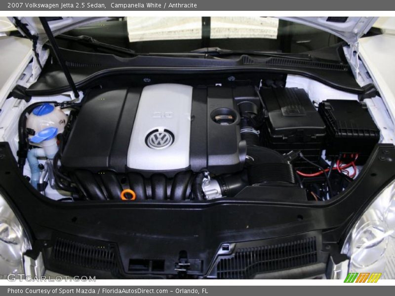 Campanella White / Anthracite 2007 Volkswagen Jetta 2.5 Sedan
