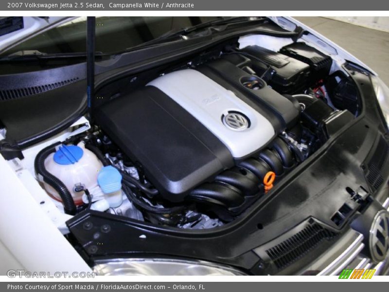 Campanella White / Anthracite 2007 Volkswagen Jetta 2.5 Sedan