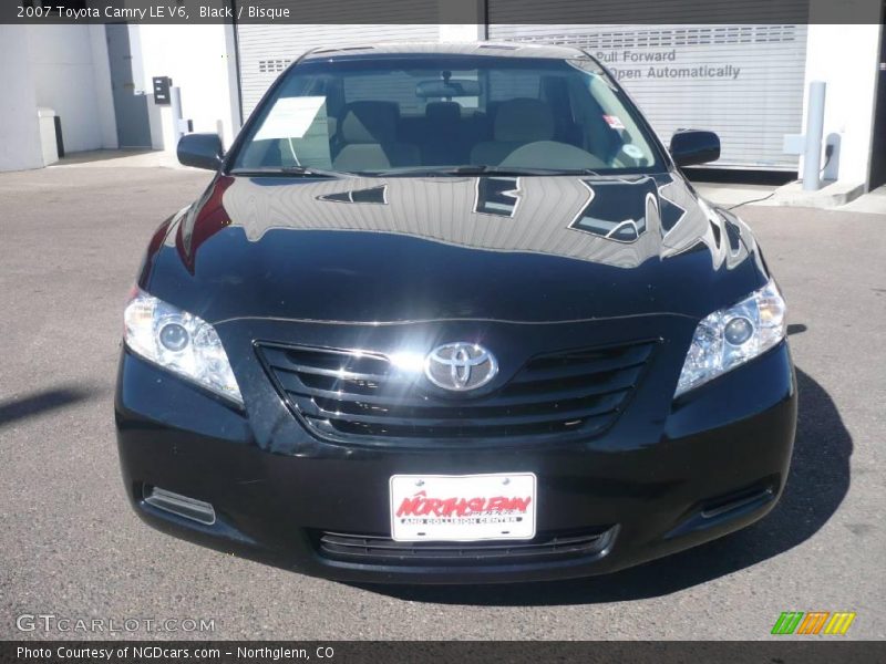Black / Bisque 2007 Toyota Camry LE V6