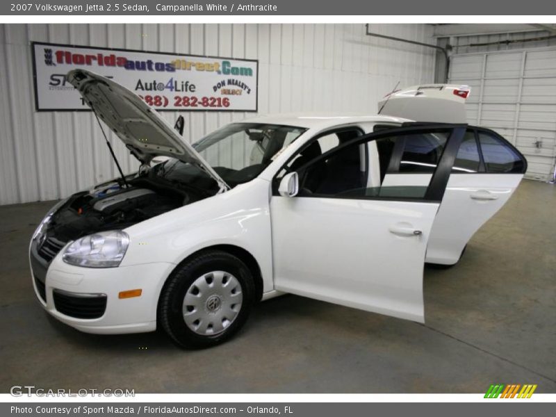 Campanella White / Anthracite 2007 Volkswagen Jetta 2.5 Sedan