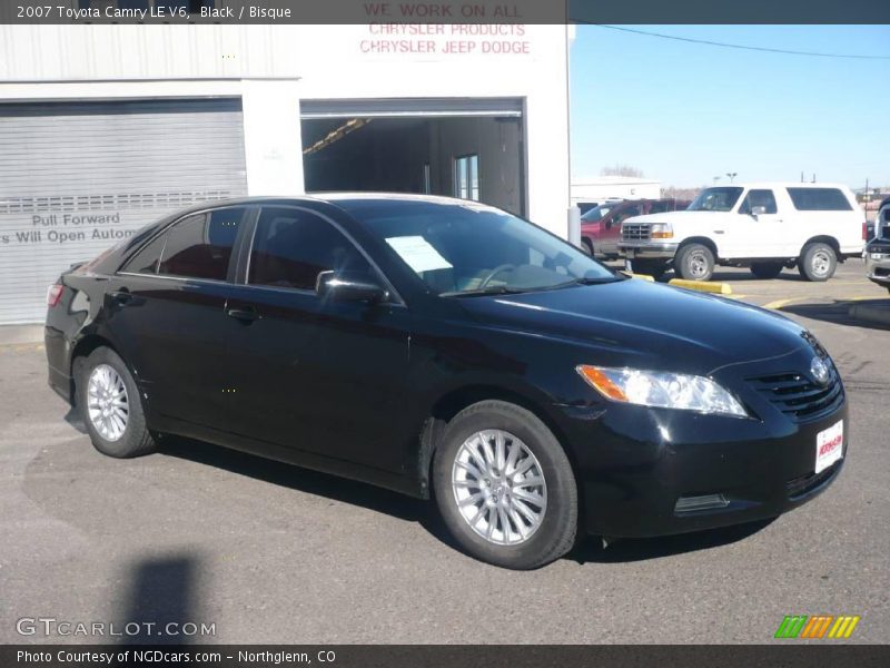 Black / Bisque 2007 Toyota Camry LE V6