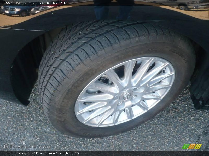 Black / Bisque 2007 Toyota Camry LE V6