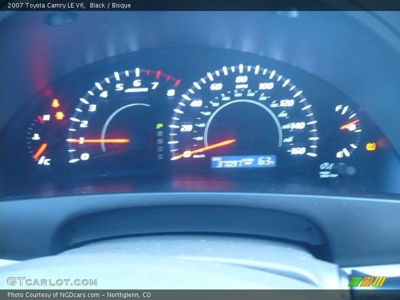 Black / Bisque 2007 Toyota Camry LE V6