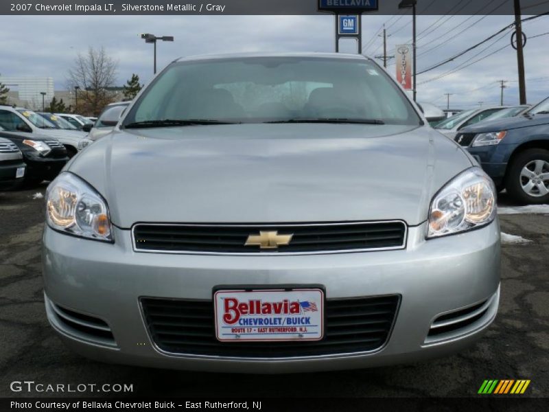 Silverstone Metallic / Gray 2007 Chevrolet Impala LT