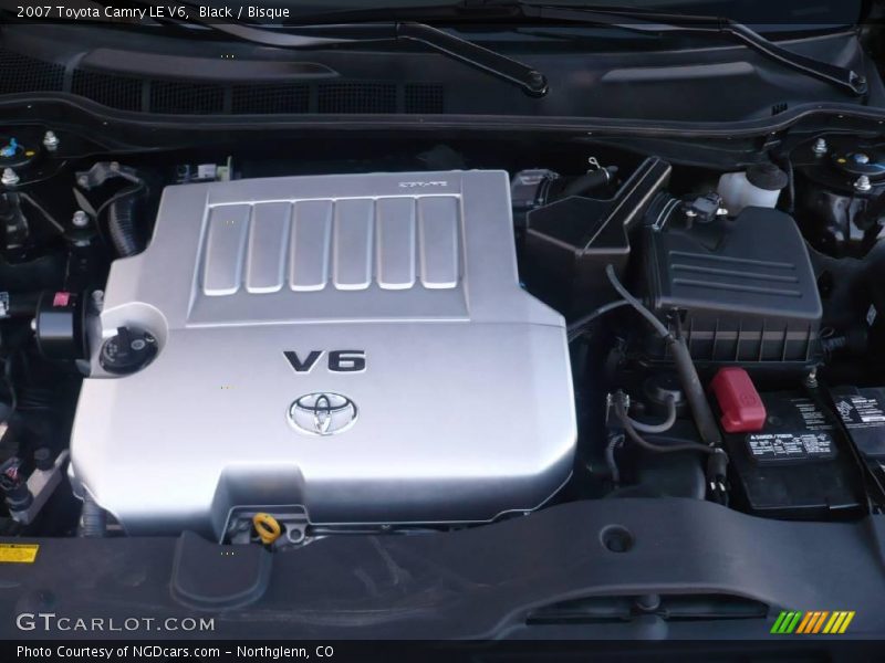 Black / Bisque 2007 Toyota Camry LE V6