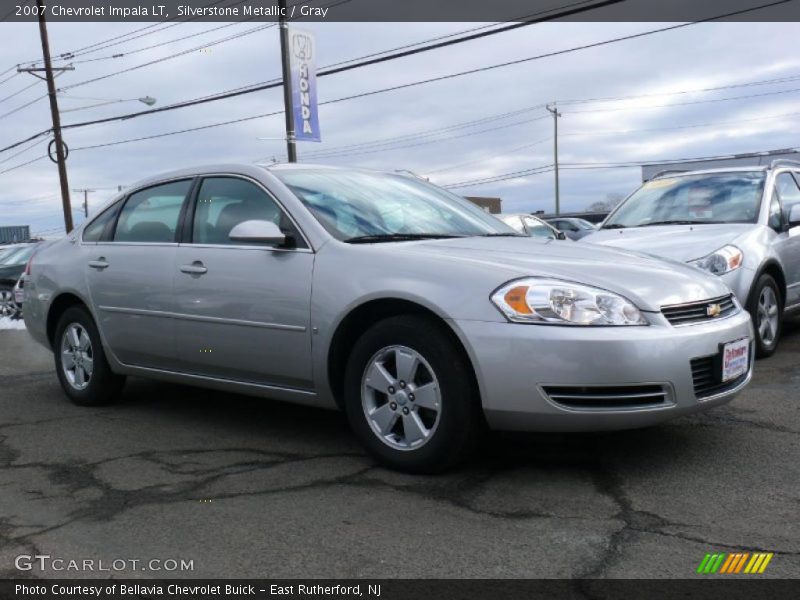 Silverstone Metallic / Gray 2007 Chevrolet Impala LT
