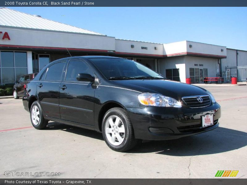Black Sand Pearl / Stone 2008 Toyota Corolla CE