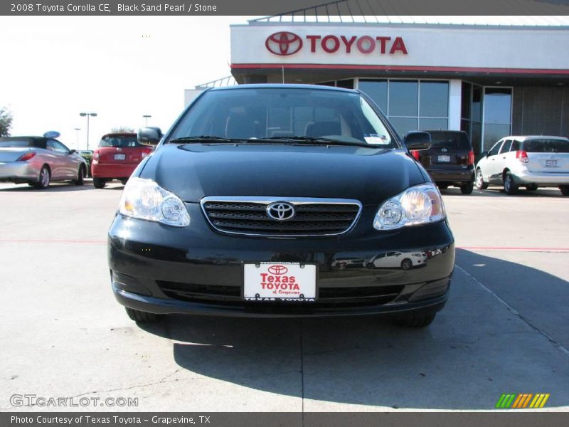 Black Sand Pearl / Stone 2008 Toyota Corolla CE