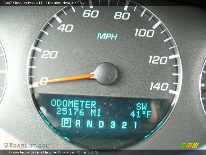 Silverstone Metallic / Gray 2007 Chevrolet Impala LT
