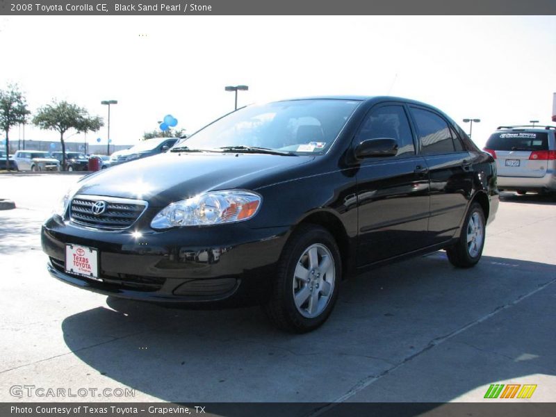 Black Sand Pearl / Stone 2008 Toyota Corolla CE