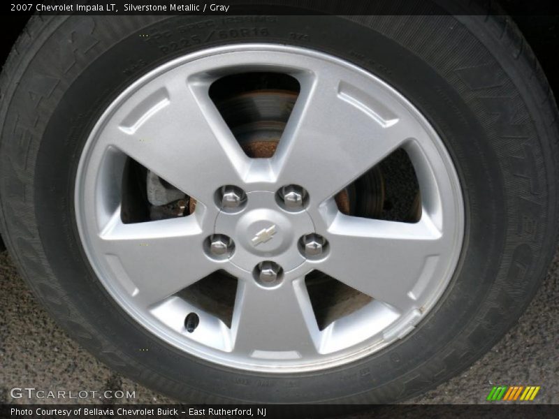 Silverstone Metallic / Gray 2007 Chevrolet Impala LT