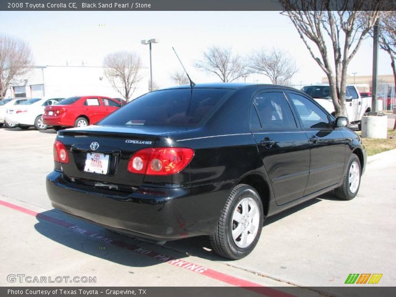 Black Sand Pearl / Stone 2008 Toyota Corolla CE