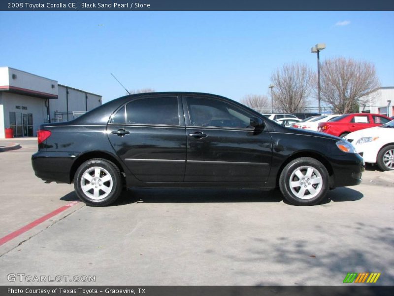Black Sand Pearl / Stone 2008 Toyota Corolla CE