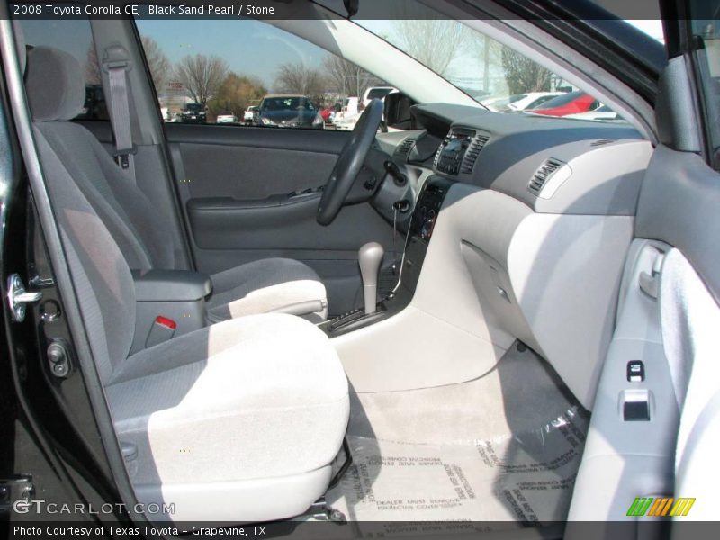 Black Sand Pearl / Stone 2008 Toyota Corolla CE