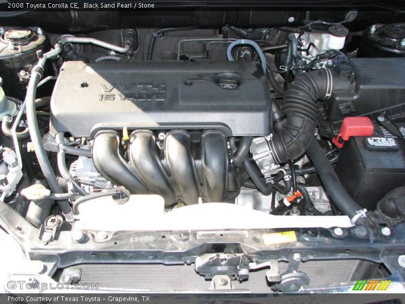 Black Sand Pearl / Stone 2008 Toyota Corolla CE