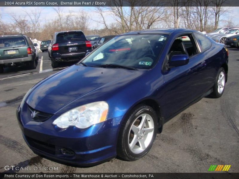 Eternal Blue Pearl / Ebony 2004 Acura RSX Sports Coupe