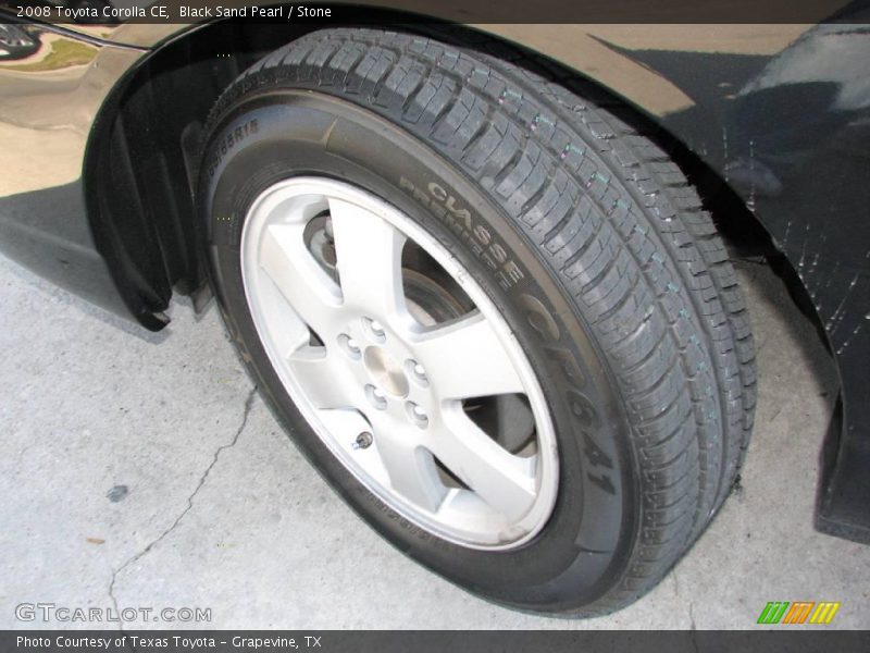 Black Sand Pearl / Stone 2008 Toyota Corolla CE
