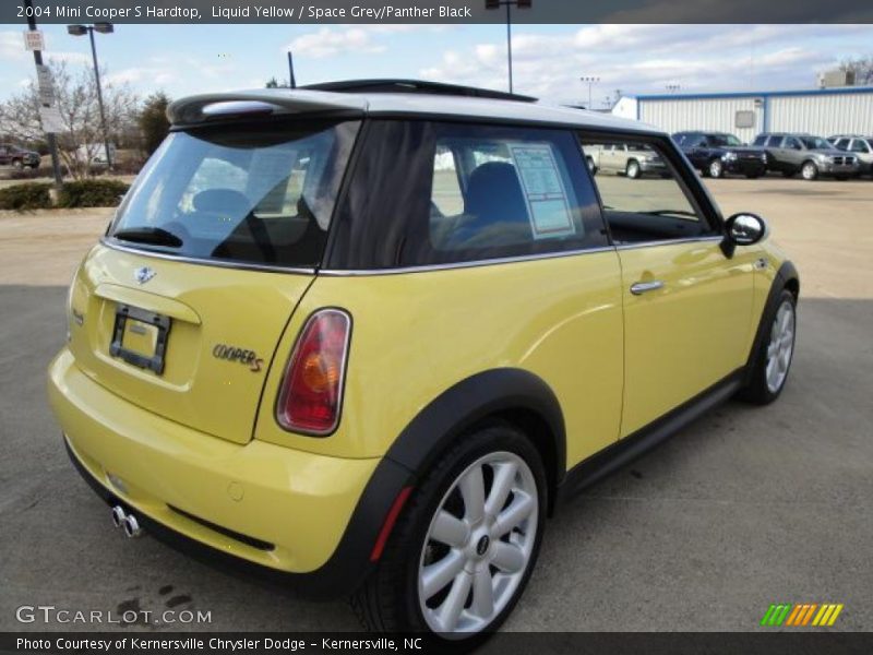 Liquid Yellow / Space Grey/Panther Black 2004 Mini Cooper S Hardtop