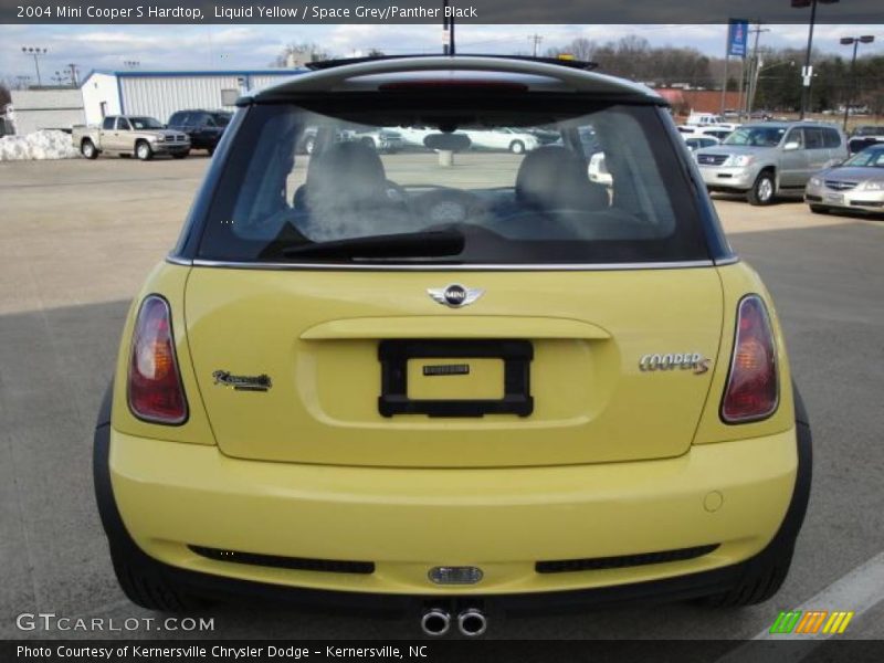 Liquid Yellow / Space Grey/Panther Black 2004 Mini Cooper S Hardtop