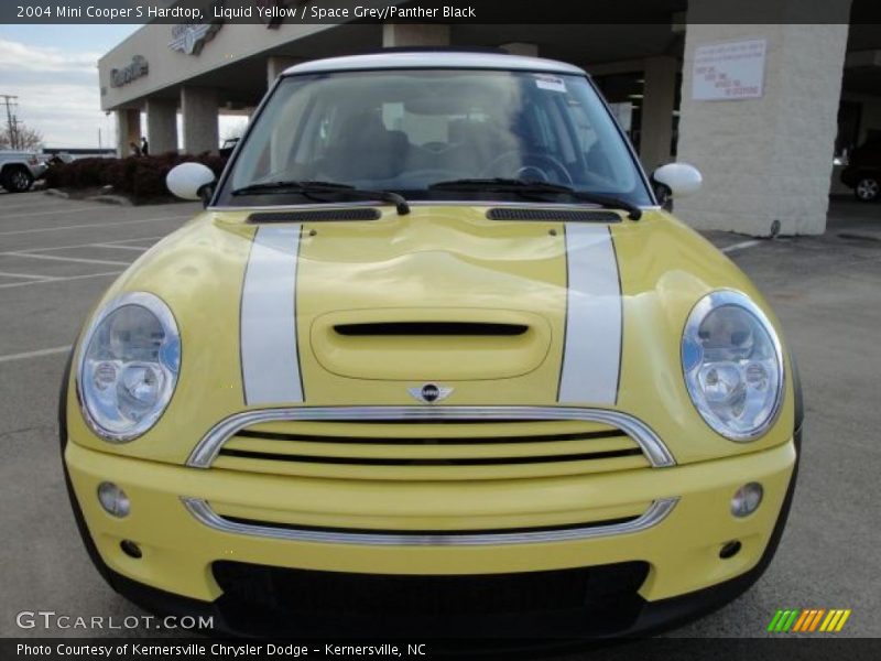 Liquid Yellow / Space Grey/Panther Black 2004 Mini Cooper S Hardtop